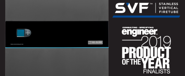Stainless Vertical Firetube (SVF) Boiler Named Product of the Year Finalist